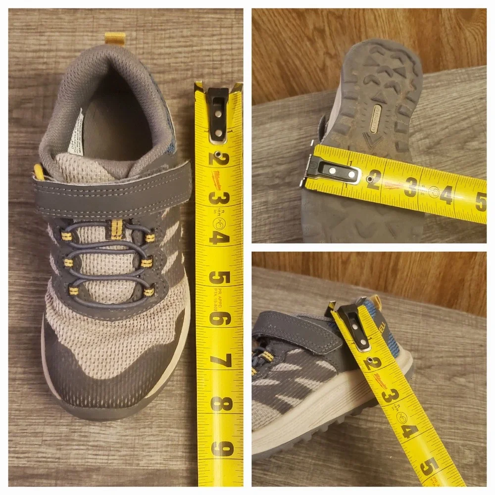 Merrell Nova 3‎ Sneaker Shoes Youth Size 12.5 Gray